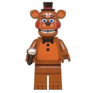 Five Nights at Freddy's Custom Lego Minifigure light brown Freddy
